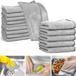 Pack of 10 Kitchen Steel Mesh Wire Dishwasher Cleaning Cloth